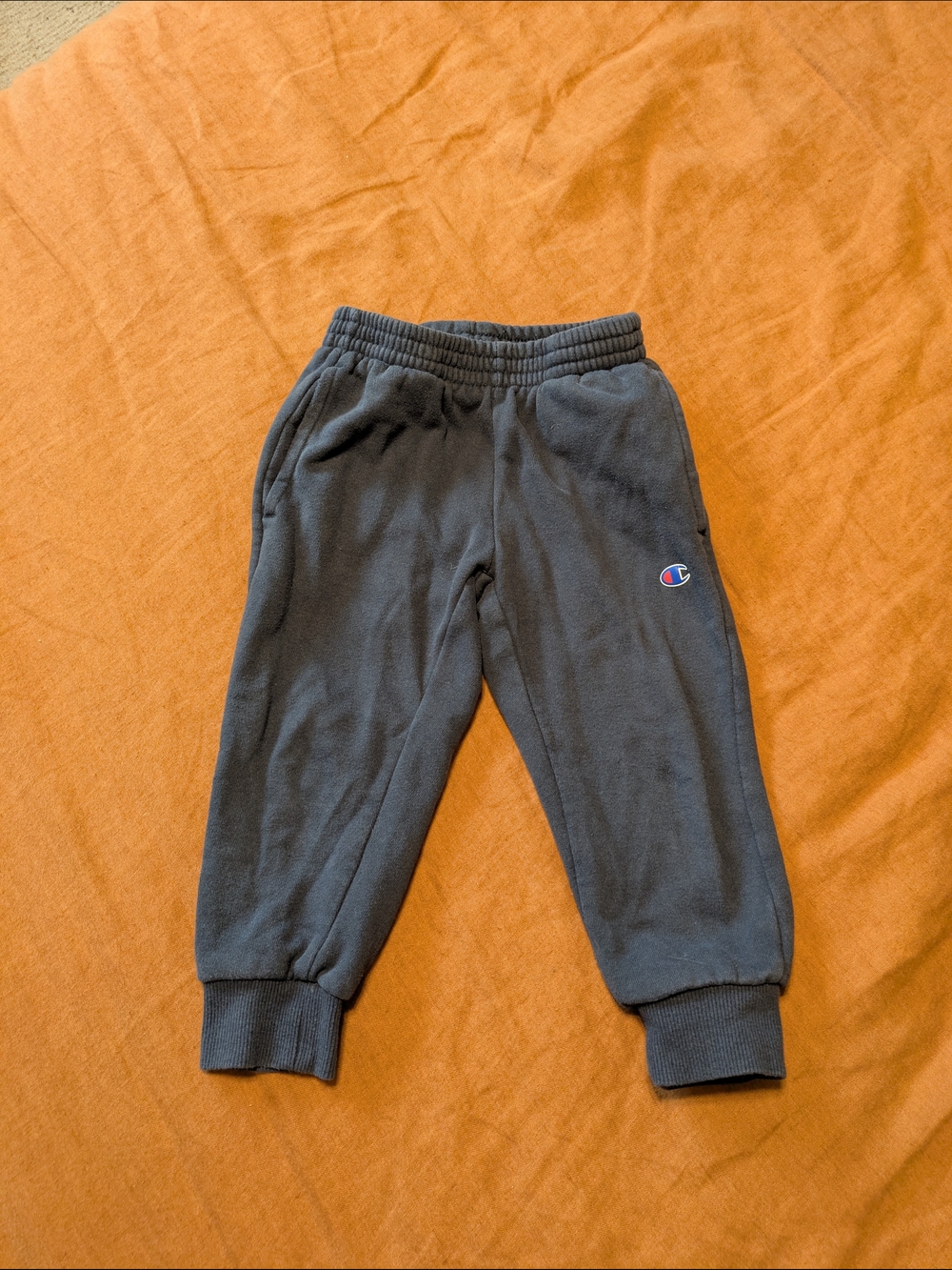 Champion Kids' Gray Fleece Jogger Pants - Gray